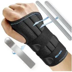 AGILE NOW Handgelenkbandage Performance Up Handgelenk Bandage (Atmungsaktiv, Handgelenk Bandagen), Handgelenkstütze für linke und rechte Hand M