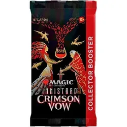 Wizards Of The Coast Collector Booster Display 12 Englisch Decks Innistrad Crimson Vow Magic Karten Sammelkarten Rot English Rot English