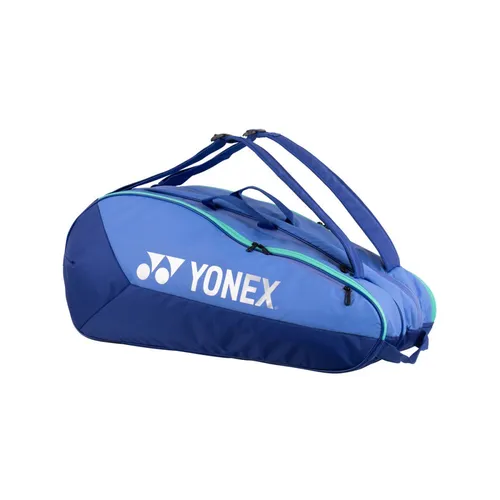 Yonex Team Racquet Bag (9 pcs) - Blau - Tennistasche für bis zu 9 Rackets, aus strapazierfähigem Polyester, ideal für Spieler jeden Alters und Geschlechts.