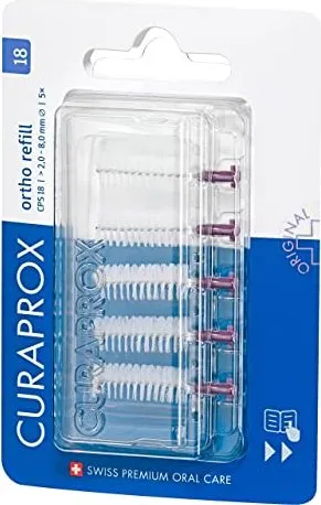 Curaprox Cps regular 18 plus 5 Interd.B. + 1 Halter Zahnbürste 6 St