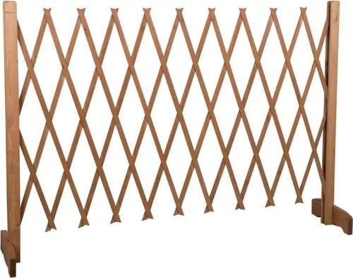 maxxpro Versenkbares Hundegitter - Türschutzgitter aus Holz, ideal für die Sicherheit Ihres Hundes und einfach ausziehbar für flexiblen Einsatz.