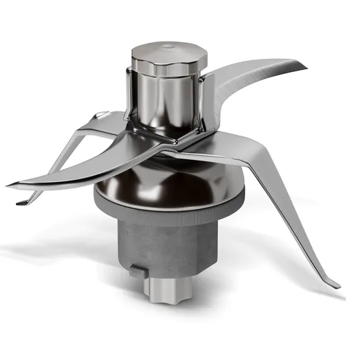 Chef-Mix Flügelmesser Mixmesser Ersatz für Vorwerk Messer inklusive Dichtung, Zubehör für Küchenmaschine, Thermomix TM21