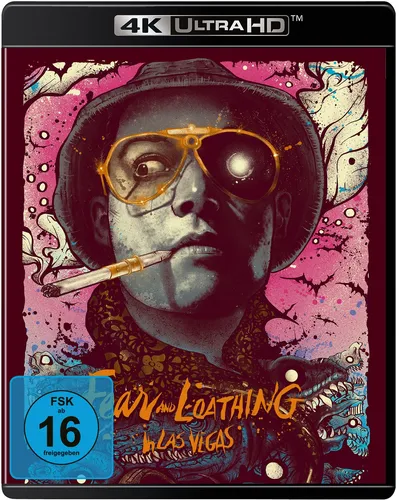 Fear and Loathing in Las Vegas UHD Blu-ray – *Neu* und OVP - Erleben Sie den Kultfilm in atemberaubender UHD-Qualität. Ideal für Filmfans, die besondere visuelle Erlebnisse schätzen.