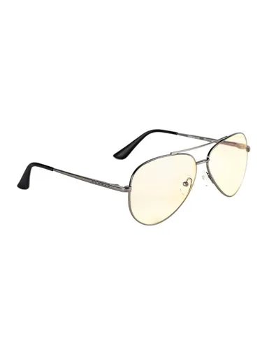 Gunnar Maverick - Onyx - Amber Gaming-Brille - Computerbrille, Maverick Onyx / Amber Edition schützt und optimiert deine Sicht beim PC-Gaming, ideal gegen müde Augen nach langen Spielesessions.