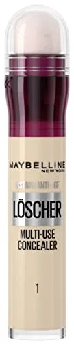 Maybelline New York Instant Anti-Age Effekt Concealer, 01 Light - Vielseitiger Concealer mit Mikro-Lösch-Applikator zur perfekten Abdeckung von Augenringen und Falten. Angereichert mit Goji-Beere für ein waches Erscheinungsbild und langanhaltende Ergebnisse.