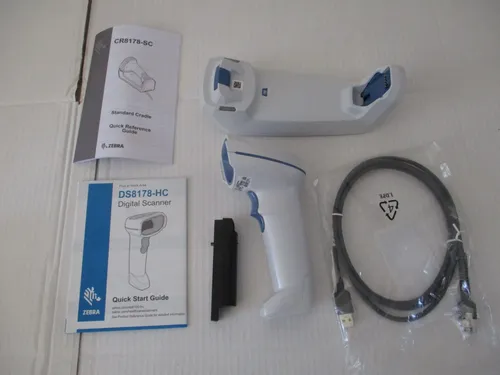 Zebra DS8178-HC Tragbares Barcodelesegerät 1D/2D - Barcode-Scanner für das Gesundheitswesen, kabellos mit Bluetooth 4.0 für maximale Flexibilität und Effizienz bei der Datenerfassung.