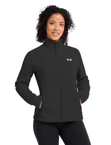 Jack Wolfskin Fleecejacke TAUNUS 100 FZ W – Winddicht und Atmungsaktiv - Sportliche Fleecejacke für Frauen, ideal für Übergangszeiten. Mit winddichten Eigenschaften und schnelltrocknendem Material für optimalen Komfort beim Wandern.