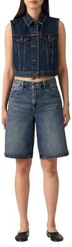 Levi's Damen Shorts Hinged Heart Jort Größe 24 - Stylische Levi's Damen Shorts Hinged Heart Jort in Größe 24. Perfekt für warme Tage, bietet hohen Tragekomfort und lässigen Look.