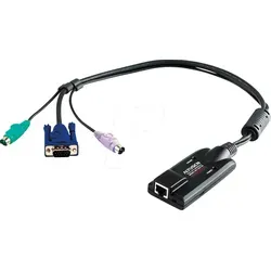 ATEN KA7120 KVM-Extender - bis zu 50 m - Kabel/Adapter/USB - Perfekte Lösung für den Fernzugriff auf KVM-Systeme, ermöglicht eine Reichweite von bis zu 50 m für maximale Flexibilität.