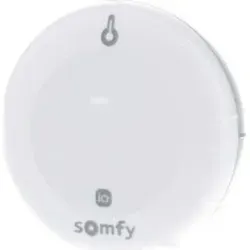 SOMFY Funk-Temperatursensor 1870848 - Wetterstationen, drahtloser Temperatursensor für Innen- und Außenbereich, flexibel positionierbar und mit io-homecontrol® Technologie für automatische Temperatursteuerung.