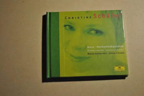B Bach Schäfer Musica Antiqua Köln Goebel CD NEU Hochzeitskantaten