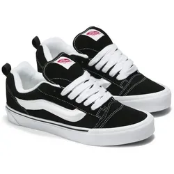 Vans Knu Skool black/true white - Stylische Sneaker für Herren - Freizeitschuhe & Sneaker für Herren, kombinieren zeitloses Design mit hohem Tragekomfort und perfekter Passform.