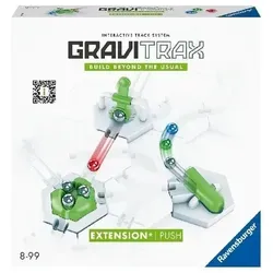 Ravensburger 22438 GraviTrax: Push Kugelbahn - interaktives Streckensystem mit Hammer, TipTube und Volcano für kreative Experimente und Spielspaß ab 8 Jahren