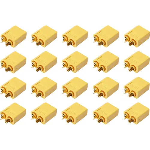 Reely 1399717 Akku Stecker XT60 vergoldet 20 St.