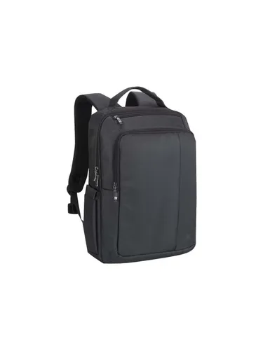 RivaCase Central 8262 Notebook-Rucksack - Stylischer Notebook-Rucksack für Geräte bis 39.6 cm (15.6") in elegantem Schwarz, ideal für den täglichen Einsatz und komfortables Tragen.