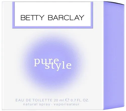 Betty Barclay Pure Style Eau de Toilette 20 ml - Eau de Toilette für Damen, blumiger Duft mit Bergamotte, Freesie und Jasmin, ideal für Tag und Abend, ein belebendes Dufterlebnis für jede Frau.