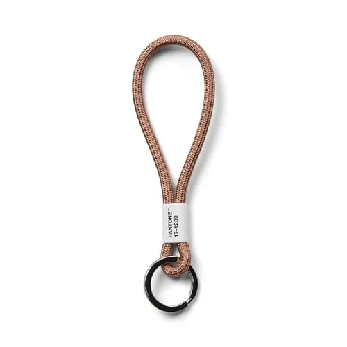 PANTONE Schlüsselband, Key Chain Short, Color of the Year 2025: Mocha Mousse 17-1230
