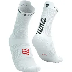 Compressport Unisex Pro Racing Socks v4.0 Run High weiß