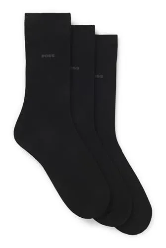 BOSS Herren Socken, Modern, 001 Schwarz, 47-50