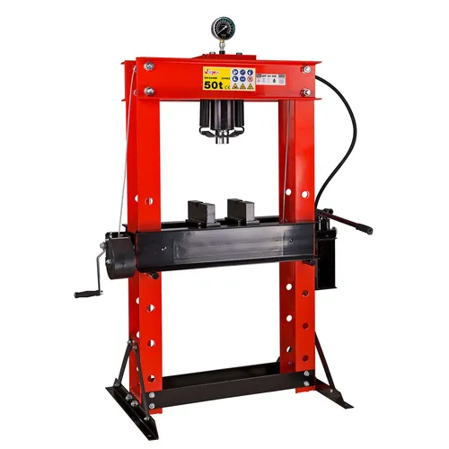 Dema Werkstattpresse hydraulisch 50 t - Werkstattpresse 50 Tonnen - Stabil und leistungsstark für vielseitige Hebe- und Pressarbeiten in Werkstatt, Garage oder Industrie.