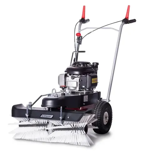 Limpar 72 Motorkehrmaschine mit Honda GCV 170 - Nachläufer-Kehrmaschine mit 70 cm Arbeitsbreite, leistungsstark und effizient für schnelle und gründliche Reinigung von großen Flächen.