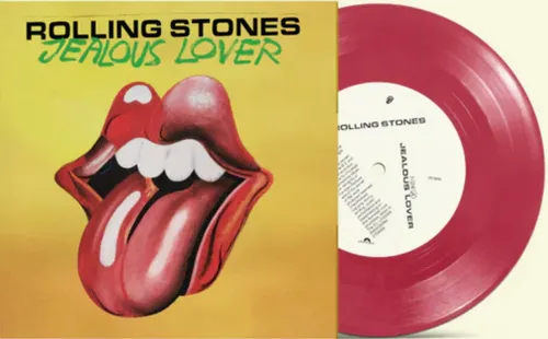 The Rolling Stones - Jealous Lover / Divine Intervention 7“ RED Vinyl Single NEW