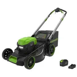 Greenworks 48V DVT 51 cm Lawn Mower - 5Ah Battery