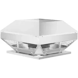 Helios RDW 225/2 Dachventilator - Leistungsstarker 1-Phasen Ventilator - Lüftungstechnik für anspruchsvolle Anwendungen - Robustes, seewasserbeständiges Aluminiumgehäuse und hohe Effizienz für zuverlässige Belüftung im Dauereinsatz.