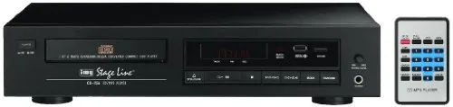 IMG Stage Line CD-156 Stereo-CD- und MP3-Spieler - CD-Player mit USB2.0-Schnittstelle, unterstützt MP3 und verschiedene CD-Formate für vielseitige Wiedergabe.