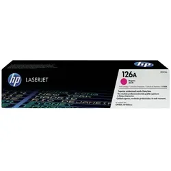 Original HP Toner 126A CE313A - Magenta - Toner für Color Laserjet Pro 100 C1025 M175, Kapazität: 1.000 Seiten, ideal für brillante Farbdrucke und hohe Druckqualität.