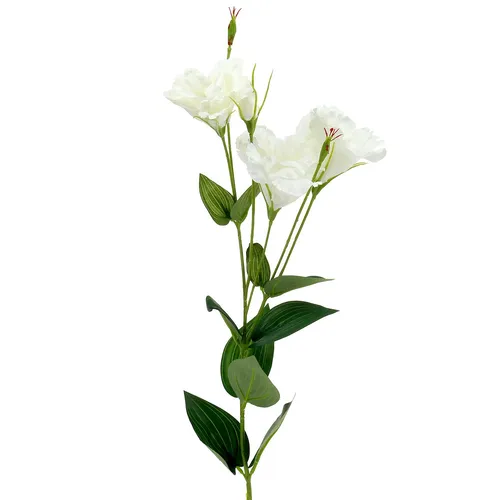 Dekorative Kunstblume Lysianthus für elegante Raumgestaltung