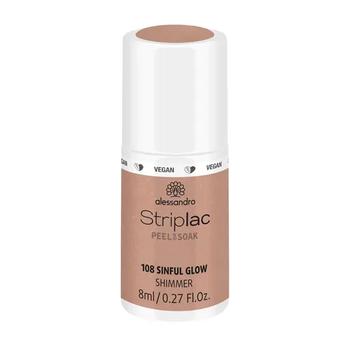 Alessandro Striplac STRIPLAC PEEL OR SOAK - VEGAN 8 ml Sinful Glow
