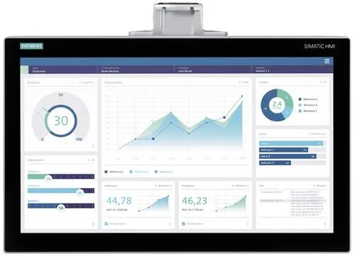 Siemens 6AV2128-3XB27-0AX0 SPS-Bedienpanel - Siemens HMI Bedienpanel mit 21,5" Widescreen-TFT-Display, IP65 Schutzart und modernster Multitouch-Technologie für maximalen Bedienkomfort in industriellen Anwendungen.