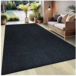 Teppich OTTO HOME "Anna" – Rechteckig, Schwarz, B: 160cm, L: 230cm - Der rechteckige Teppich "Anna" von OTTO HOME im Sisal-Design bringt Landhaus-Charme in dein Zuhause. Strapazierfähig und pflegeleicht, ideal für Innen- und geschützte Außenbereiche. Fußbodenheizungsgeeignet.