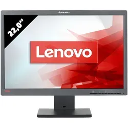 Lenovo ThinkVision L2250p - 22 Zoll WSXGA+ Monitor - 22 Zoll Computermonitor mit 1680 x 1050 Auflösung, höhenverstellbar und neigbar. Ideal für Büroanwendungen und ergonomisches Arbeiten.