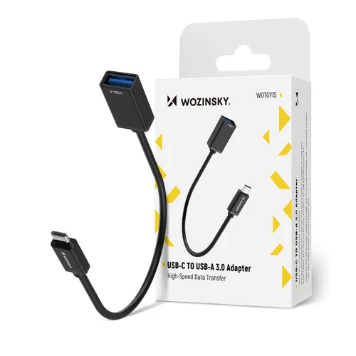 WOZINSKY Adapter USB-C 3.0 auf USB-A 3.0 OTG Adapter Stecker/Buchse