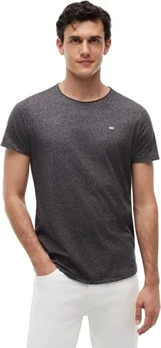 Tommy Jeans T-Shirt "TJM SLIM JASPE C NECK" - Slim Fit T-Shirt für Männer in Größe XL, aus weichem Single Jersey für hohen Tragekomfort und mit stylischem Rundhals-Ausschnitt.