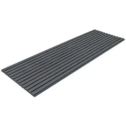 WPC Fassadenverkleidung DUVAR - Anthrazit, 2m2 - Wand & Decke: Hochwertige WPC Fassadenverkleidung mit effektiver Schalldämmung, ideal für moderne Gebäude und in verschiedenen Farben erhältlich.