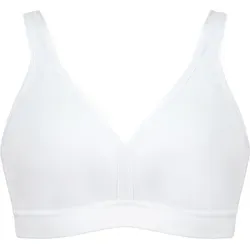 NATURANA Athleisure Soft Bra Weiß D 85 – Bequemer BH für Damen - Funktionsunterwäsche für höchsten Komfort – bügellos und nahtlos, ideal für Sport und Alltag. Weich, hautfreundlich und passt sich perfekt an.