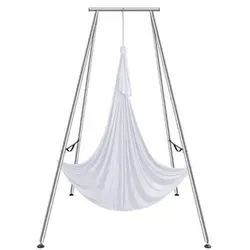 VEVOR Aerial Yoga Hängematte Swing Air - 250kg Tragfähigkeit - Yoga- & Pilates-Zubehör mit langlebiger Konstruktion, ideal für vielfältige Yoga-Übungen und entspannendes Fliegen. Maximale Tragfähigkeit von 250 kg für sicheres Training.