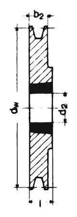 Optibelt Keilrillenscheibe SPZ/10, 1-rillig, 125 mm - Keilrillenscheibe mit Taper-Buchse 1610, ideal für präzise Antriebslösungen und hohe Leistungsübertragung.