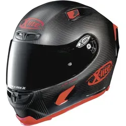 X-Lite X-803 Ultra Carbon Puro Sport Integralhelm 2XL - Motorradhelm der Oberklasse mit optimierter Aerodynamik, erweitertem Gesichtsfeld und Nolan Emergency Release System für mehr Sicherheit und Komfort.