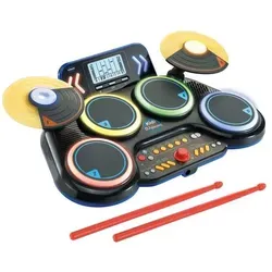 VTech Kidi DJ Drums (Deutsch) (80-572604) - interaktive DJ-Spielzeugtrommeln, ideal für kreative Kinder und musikalische Entfaltung