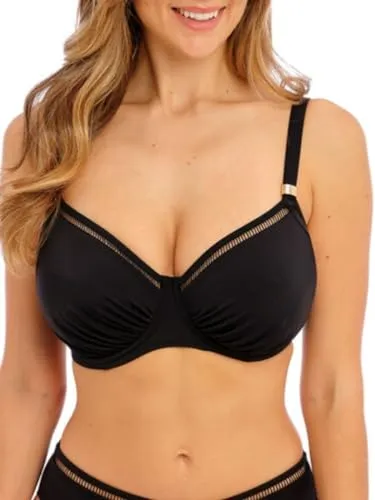 Fantasie Badeanzug-Oberteil East Hampton Schwarz 40E - Bikinioberteil für Damen, bietet hervorragenden Halt durch Bügel und sorgt für ein angenehmes Tragegefühl, ideal für Strandtage.