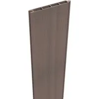 GroJa Steckzaun Füllung Solid 180 cm x 15 cm x 1,9 cm Terra