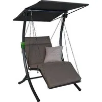 Angerer Hollywoodschaukel Swing - Gartenmöbel für entspannte Momente - Genießen Sie mit der Angerer Hollywoodschaukel Swing eine bequeme Liegefläche und Schutz durch das großzügige Sonnendach.