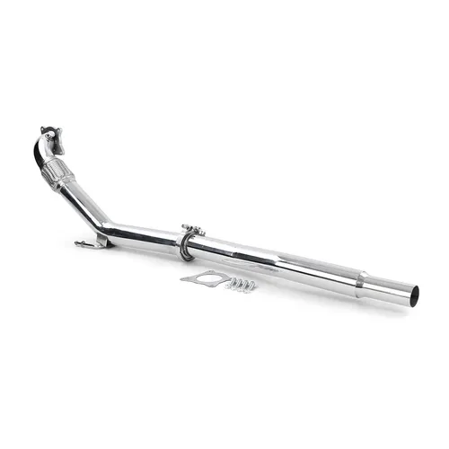 Rennsport Edelstahl Downpipe für Audi A3, TT, VW Golf 5/6, Jetta, Scirocco, Tiguan - Zwischenrohre mit hoher Qualität, optimierte Abgasführung für mehr Leistung und verbesserten Klang.