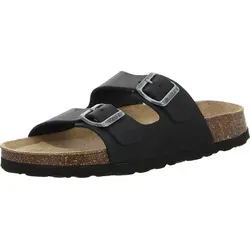 Neu-B Baviera Sandale Oiled Leather Black - Größe 44 - Wanderschuhe in elegantem schwarz, aus ölgegerben Leder für hervorragenden Komfort und Langlebigkeit bei Outdoor-Aktivitäten.