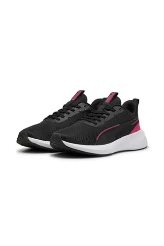 PUMA Unisex Flyer LITE 3 Straßen-Laufschuh - Black PINK, 44.5 EU - Laufschuhe mit niedrigem Schaft und SoftFoam+ Innensohle für optimalen Komfort beim Laufen, ideal für Sportbegeisterte.