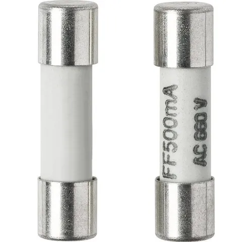 VOLTCRAFT Stromstoßschalter VOLTCRAFT 123421 Feinsicherung (x L) 5 mm x 20 mm 500 mA 660 V Supe, (123421)